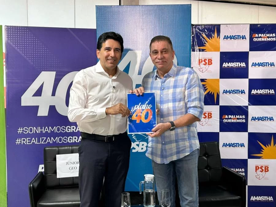 Amastha entrega a Geo proposta de plano de governo do PSB; No mesmo palanque de Cinthia antes adversários 'agora' parceiros