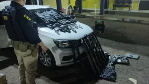 PRF apreende 34 armas em Gurupi durante fiscalização na BR-153