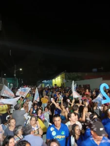 Candidato a Vereador Israel da Terezona arrasta multidão em lançamento de campanha