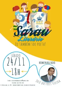 ColÃÂ©gio REP apresenta o projeto 1ÃÂºSarau LiterÃÂ¡rio neste SÃÂ¡bado em Colinas