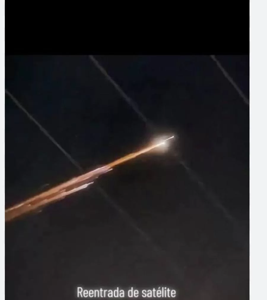 Um satélite, possivelmente um Starlink, foi visto nos ares de vários países europeus