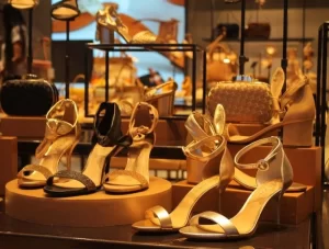 Marca de sapatos e bolsas aposta em peÃÂ§as com brilho