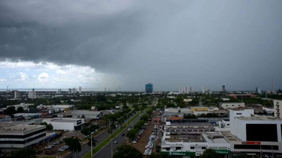 Quinta-feira com previsÃÂ£o de pancadas de chuva e trovoadas no Tocantins, diz INMET