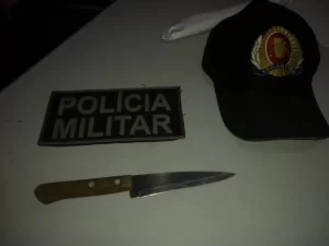Suspeito de tentativa de homicidio ÃÂ© preso pela Policia Militar em Colinas