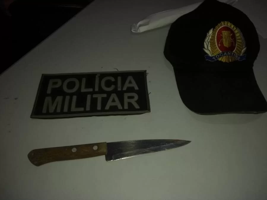 Suspeito de tentativa de homicidio ÃÂ© preso pela Policia Militar em Colinas