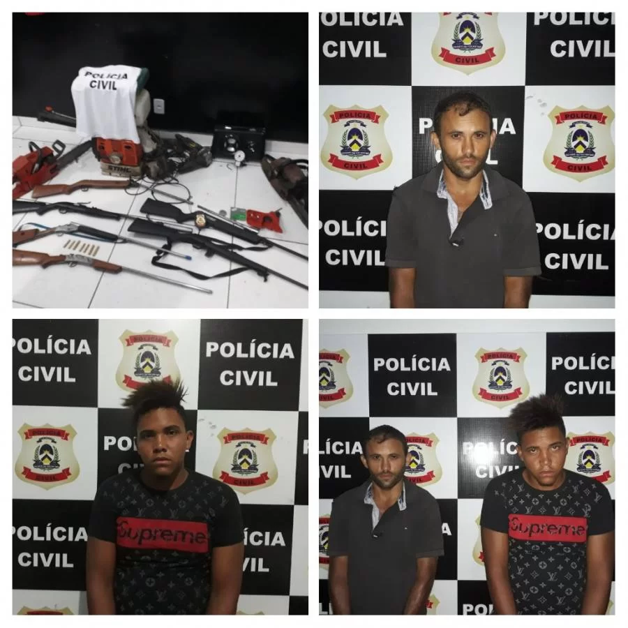Porto Nacional: PolÃÂ­cia Civil deflagra operaÃÂ§ÃÂ£o Na Rota do Boi e prende dois suspeitos de integrar quadrilha de roubo de gado na zonas rurais
