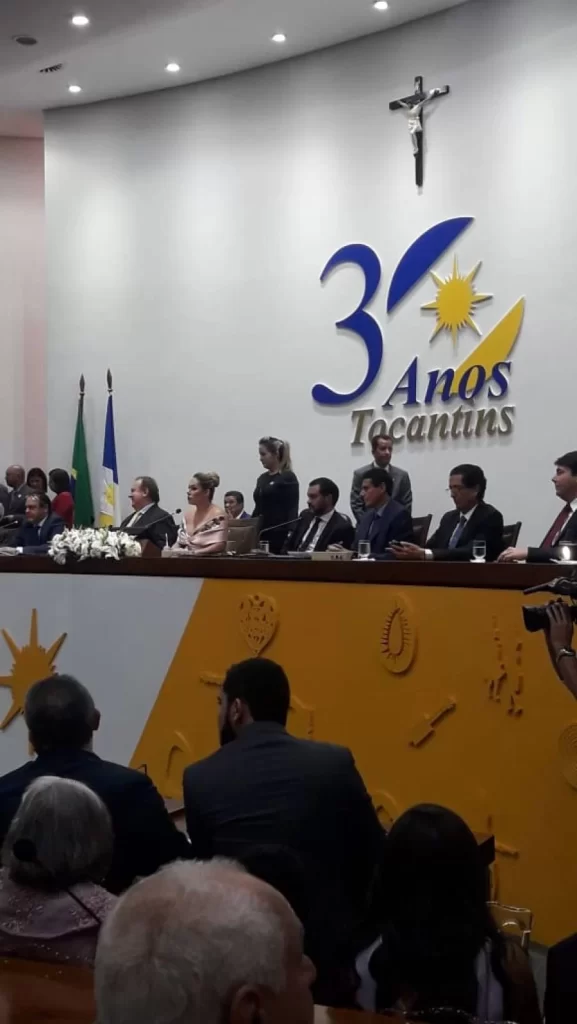 Ocorreu hoje a posse dos deputados estaduais do Tocantins