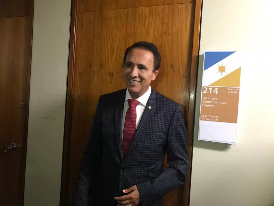 Gaguim comemora eleiÃÂ§ÃÂ£o de Davi Alcolumbre a presidÃªncia do Senado Federal