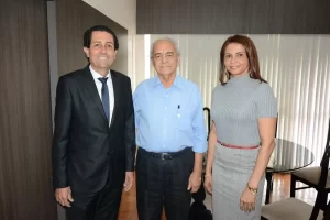 MoisÃÂ©s Avelino recebe visita do procurador-geral de JustiÃÂ§a, JosÃÂ© Omar de Almeida JÃÂºnior