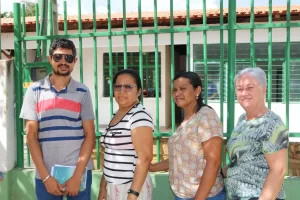 SEMEC faz visita tÃÂ©cnica a unidades escolares e apresenta novo prÃÂ©dio da creche Josefa Almeida