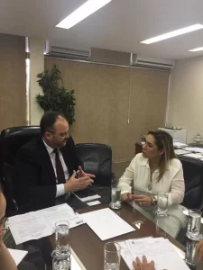 Com secretÃÂ¡rio da Fazenda, Luana defende isenÃÂ§ÃÂ£o de ICMS para produtos da cesta bÃÂ¡sica