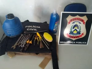 Suspeito de furto qualificado ÃÂ© preso pela PolÃÂ­cia Civil em XambioÃÂ¡