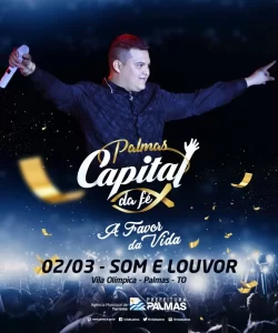 Confira programaÃÂ§ÃÂ£o artÃÂ­stica completa e atualizada das cinco noites do Capital da FÃÂ© 2019