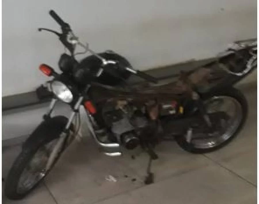 Motocicleta furtada em Miracema do Tocantins ÃÂ© recuperada pela polÃÂ­cia