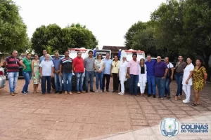 Prefeito entrega duas ambulÃÂ¢ncia para o Hospital Municipal de Colinas
