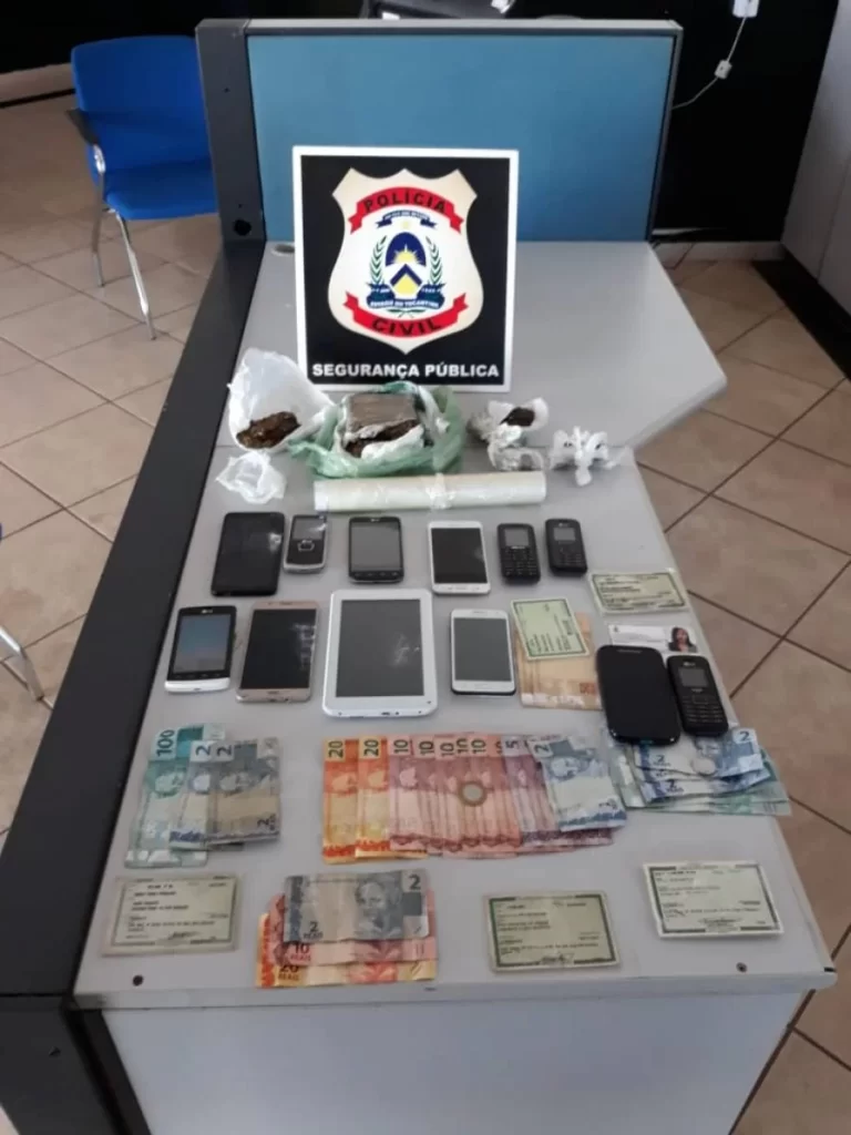 PolÃÂ­cia Civil prende em GuaraÃÂ­ oito integrantes de facÃÂ§ÃÂ£o criminosa nacional
