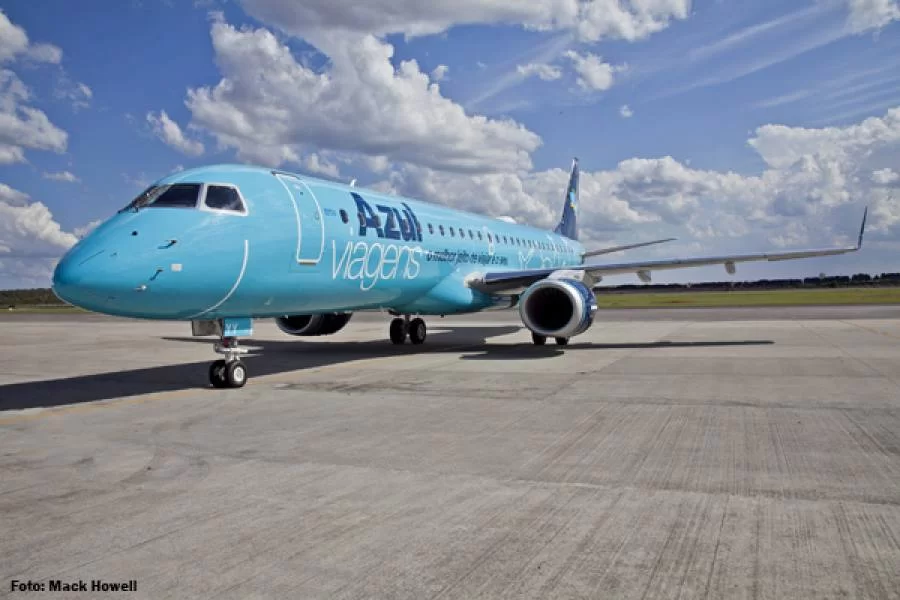 Azul faz financiamento de US$ 200 milhÃÂµes para manutenÃÂ§ÃÂ£o de motores de jatos Embraer