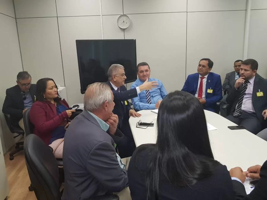 Em BrasÃÂ­lia prefeito de Dianopolis participa de reuniÃÂ£o no MinistÃÂ©rio da Cidadania