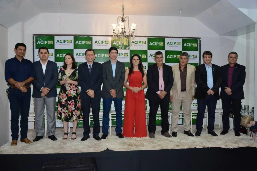 Celso Morais prestigia posse da nova Diretoria da ACIP
