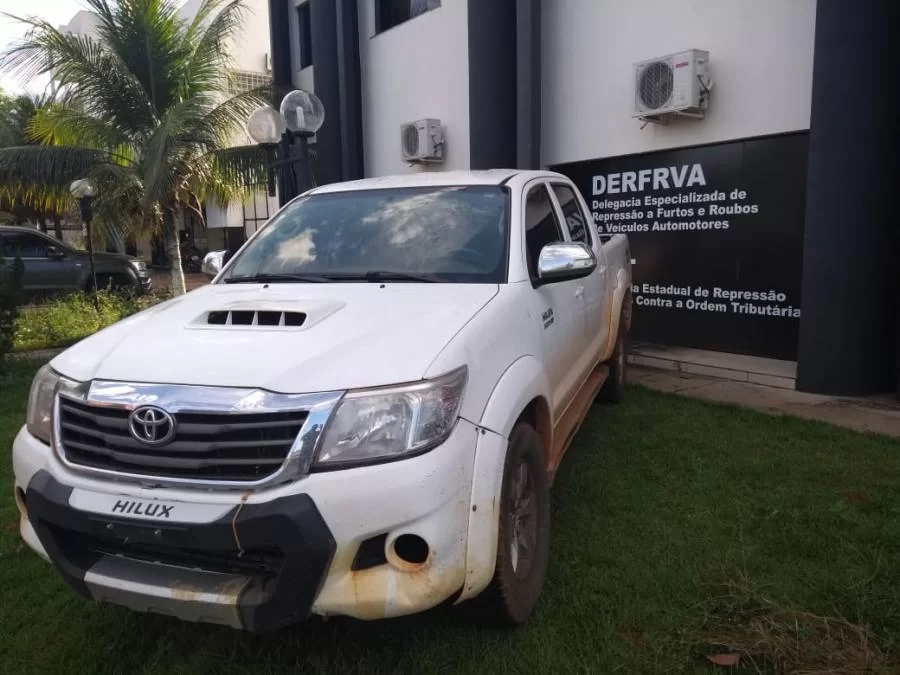 VeÃÂ­culo roubado no Rio Grande do Norte ÃÂ© recuperado pela PolÃÂ­cia Civil em Palmas