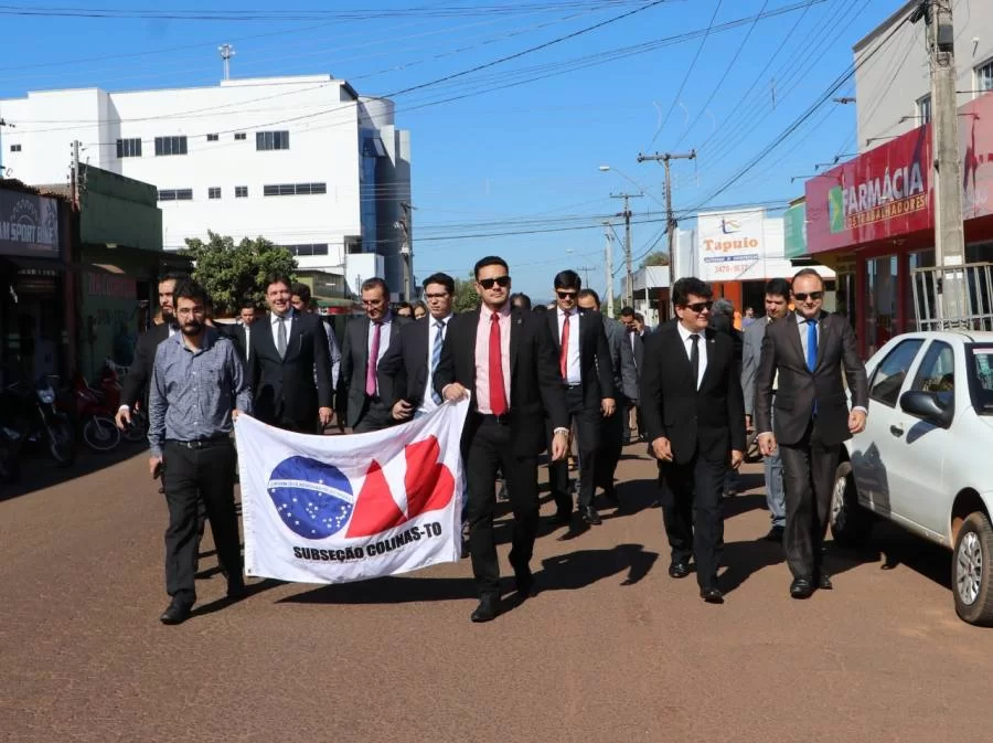 Ato de desagravo ÃÂ© realizado em Colinas pela OAB/TO