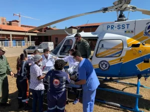 Paciente em estado grave ÃÂ© transportado de Miracema para Palmas pelas equipes do CIOPAER e SAMU