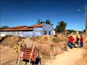 Pedro Afonso: Obras da Galeria de ÃÂguas Pluviais da Lagoa da Cruz seguem a todo o vapor