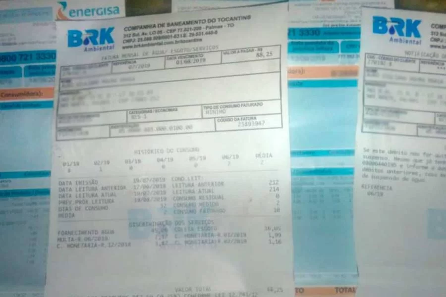 ÃÂgua e energia  sÃÂ³ poderÃÂ£o ser cortadas no Tocantins apÃÂ³s 60 dias de atraso na fatura
