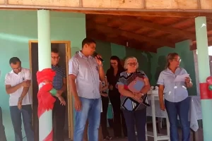 Prefeitura de Bernardo SayÃÂ£o inaugura novo posto de saÃÂºde em assentamento