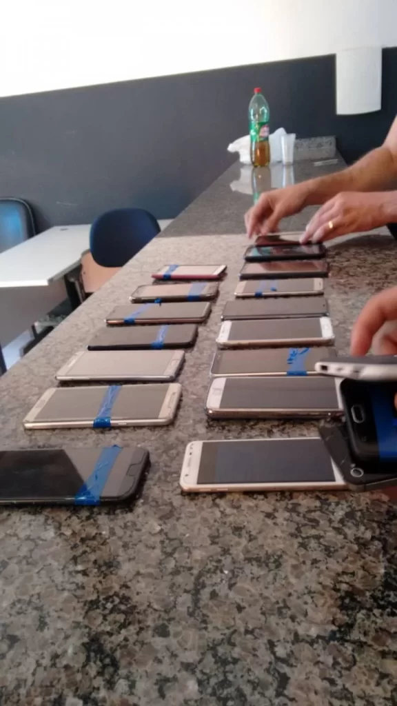 20 celulares furtados em show em AraguaÃÂ­na sÃÂ£o recuperados em aÃÂ§ÃÂ£o conjunta das PolÃÂ­cias Civil e RodoviÃÂ¡ria Federal