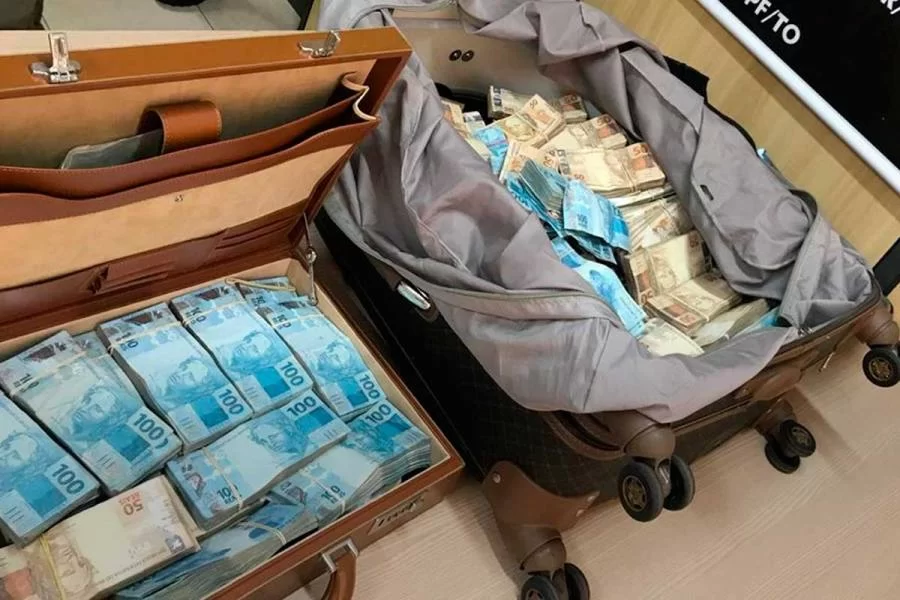 OperaÃÂ§ÃÂ£o da PF investiga crime eleitoral apÃÂ³s apreensÃÂ£o de R$1,2 milhÃÂ£o na TO-050