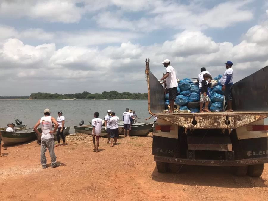 Praias de BabaÃÂ§ulÃÂ¢ndia recebem o mutirÃÂ£o de limpeza do projeto Praia Limpa, Praia Viva