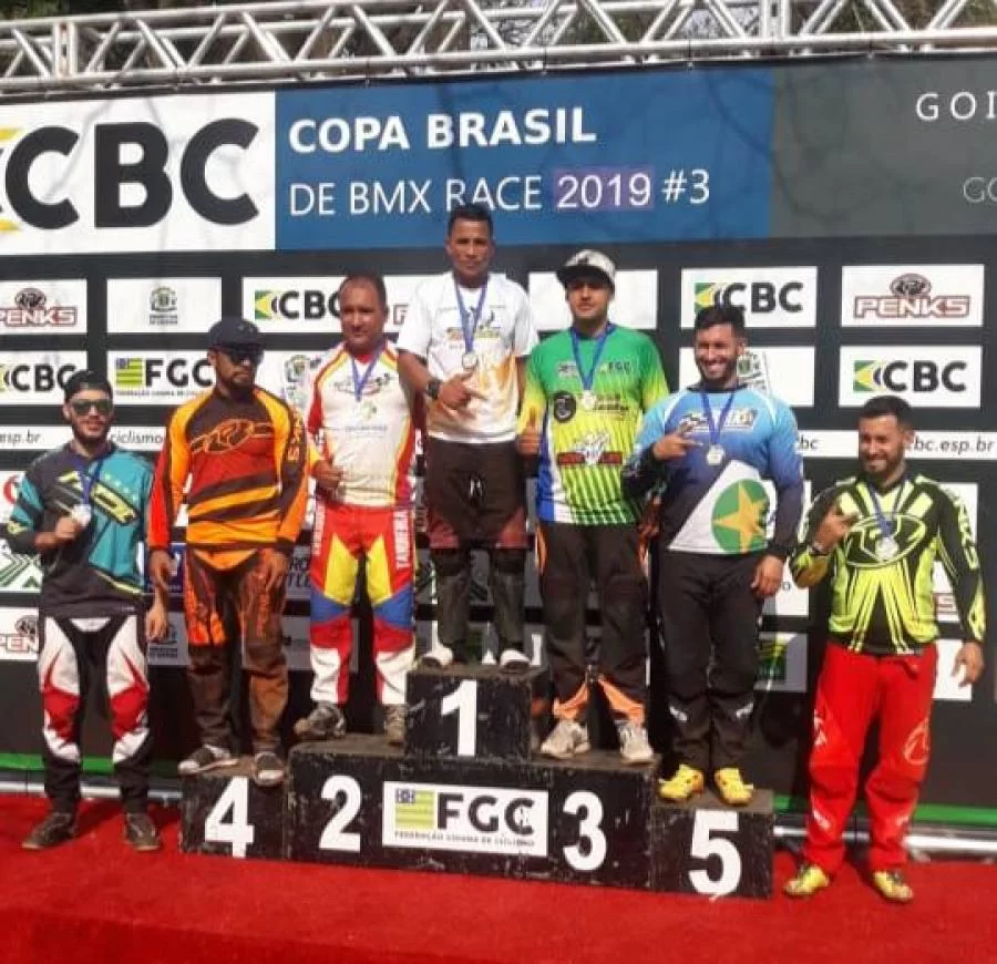 Ciclista de Colinas conquista 1ÃÂº lugar na Copa Brasil BMX em GoiÃÂ¢nia
