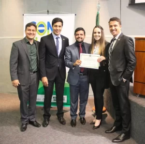 Conselheiro Nacional de Juventude, Gustavo Gama, ÃÂ© homenageado pela Secretaria Nacional de Juventude do Governo Federal