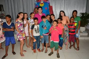 Prefeito Interino Celso Morais prestigia Festa das CrianÃÂ§as no Setor Bueno