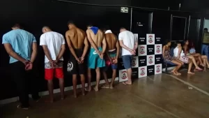 Policia Civil cumpre mandados em em AraguaÃÂ­na em desdobramento em OperaÃÂ§ÃÂ£o BÃÂ³reas e prende nove pessoas