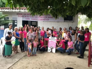 Secretaria Municipal de SaÃÂºde de Bandeirantes realiza palestra em alusÃÂ£o a Campanha do Outubro Rosa