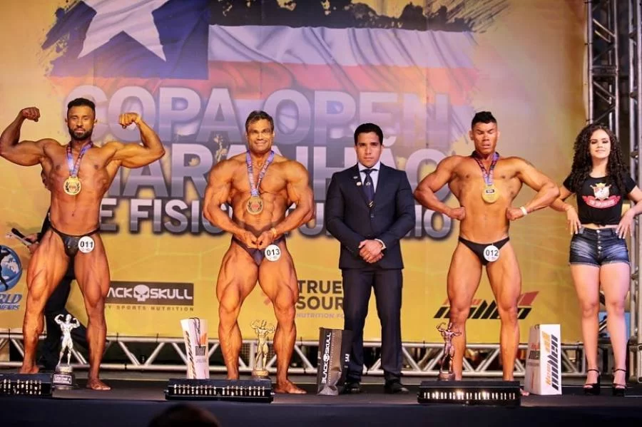 FlÃÂ¡vio Maromba ÃÂ© campeÃÂ£o Top 2 na Copa Open de Fisiculturismo do MaranhÃÂ£o