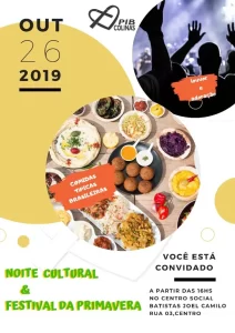 Primeira Igreja Batista de Colinas promove noite cultural com comidas tÃÂ­picas e louvor