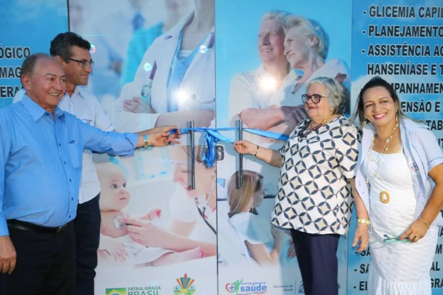 Prefeitura de Bernardo SayÃÂ£o entrega nova UBS para a comunidade