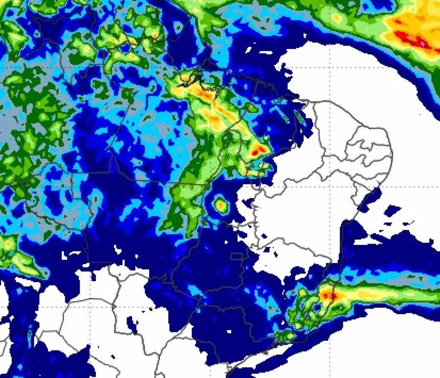Tocantins pode registrar chuvas fortes nesta sexta-feira; esperados 50 mm para o sul do estado