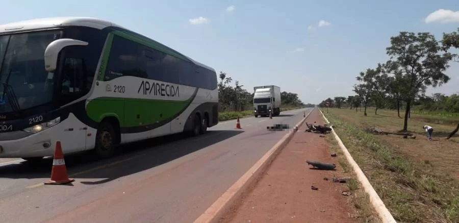 Jovem de 19 anos morre em acidente na BR-153