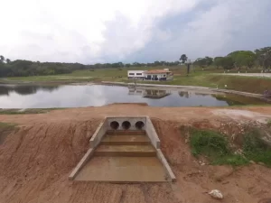 Prefeitura de Bandeirantes revitaliza barragem que havia cedido em marÃÂ§o