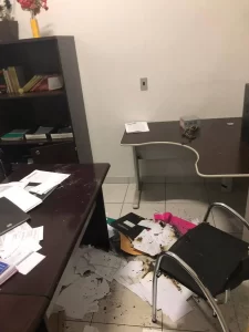 Homem ÃÂ© preso em flagrante por tentativa de furto em escritÃÂ³rio de Contabilidade de Colinas