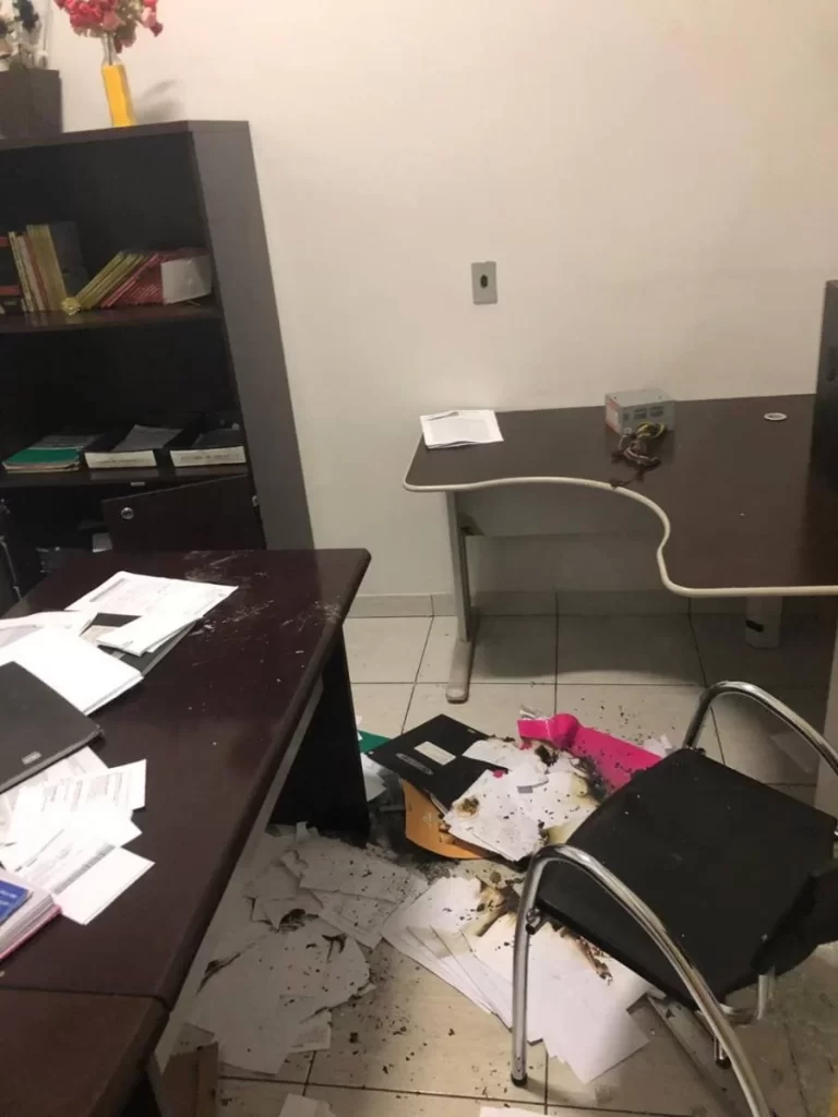 Homem ÃÂ© preso em flagrante por tentativa de furto em escritÃÂ³rio de Contabilidade de Colinas