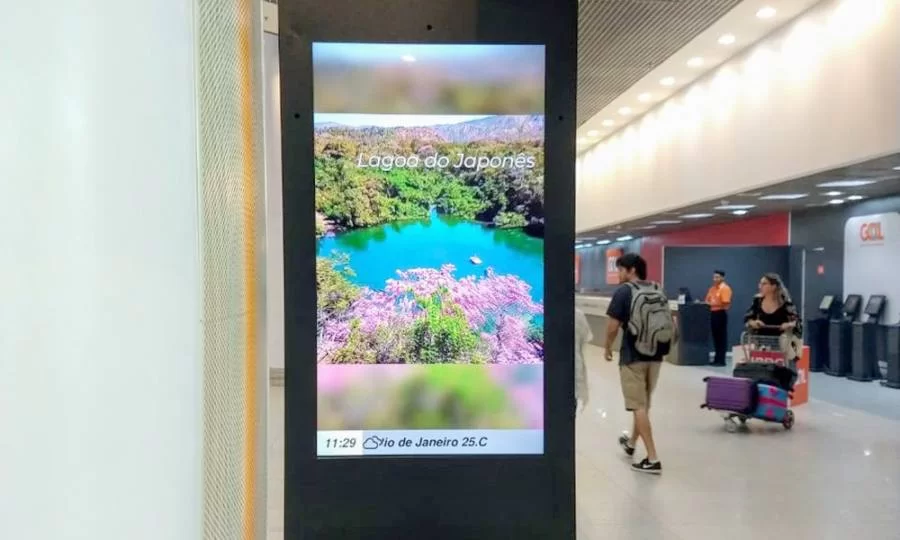 Governo do Estado leva campanha de divulgaÃÂ§ÃÂ£o turÃÂ­stica aos aeroportos