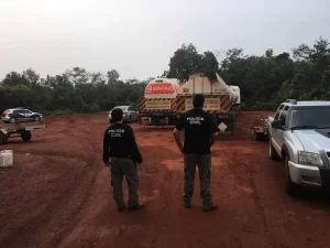 Cinco homens sÃÂ£o presos por furto de combustÃÂ­vel em Rodovia Federal