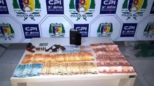 Suspeitos de assaltarem a Pipes sÃÂ£o presos apÃÂ³s helicÃÂ³ptero achar pegadas