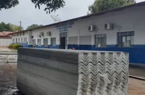 Secretaria Municipal de SaÃÂºde de Miracema inicia a reforma do telhado da UBS do Correntinho