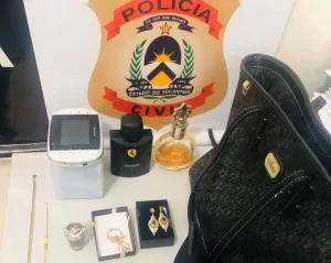 Suspeito de receptaÃÂ§ÃÂ£o ÃÂ© preso pela PolÃÂ­cia Civil na cidade de Lagoa da ConfusÃÂ£o